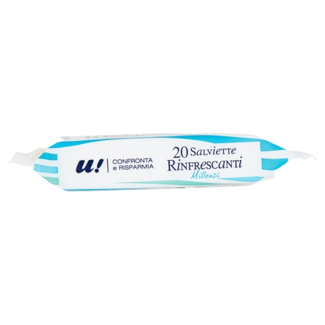 20 Salviette Rinfrescanti Milleusi U! Confronta e Risparmia